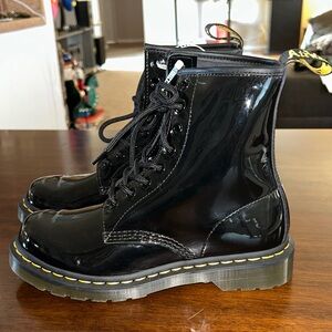 Dr. Martens Black Combat Boots